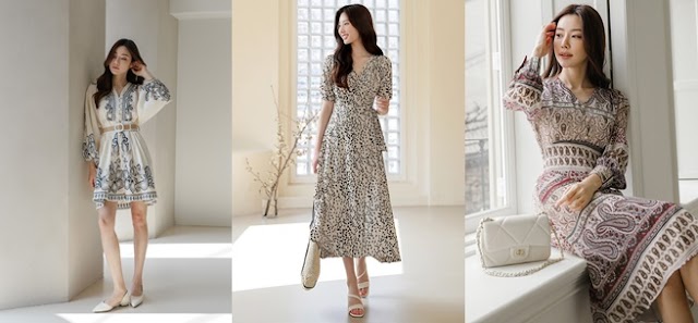 Modern modest dresses to go out, soft, elegant and chic, and suitable for every Arab girl, spring and summer fashion 2022