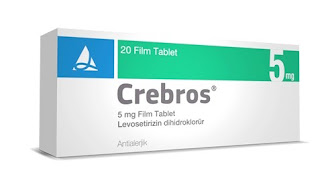 CREBROS 5 mg 20 Film Kaplı Tablet