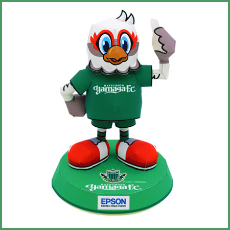 Matsumoto Yamaga FC Gans Papercraft