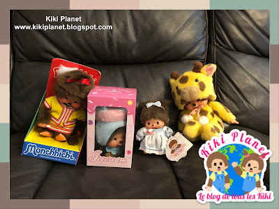 kiki Monchhichi Taiwan traditional fashion limited edition ref 2978TW-YE