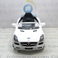 Mobil Mainan Aki Pliko PK6600 Mercedes Benz SLS AMG Lisensi