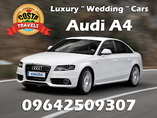 luxury wedding cars Audi A4