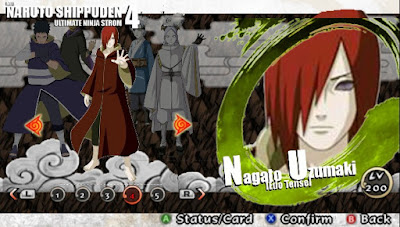 Naruto Shippuden : Ultimate Ninja Impact  MOD Texture Nagato Pain [Nagato Edo Tense] For PPSSPP Terbaru