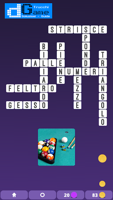 Soluzioni One Clue Crossword livello 3 schema 1 Cruciverba illustrato)  | Parole e foto