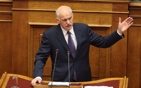 Παραλήρημα για το ψεύτικο δημοψήφισμα απο ΓΑΠ