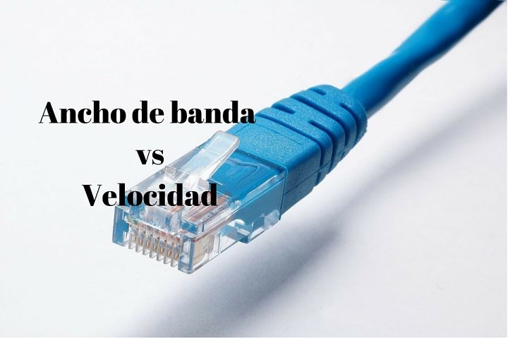 diferencia entre ancho de banda y velocidad de descarga