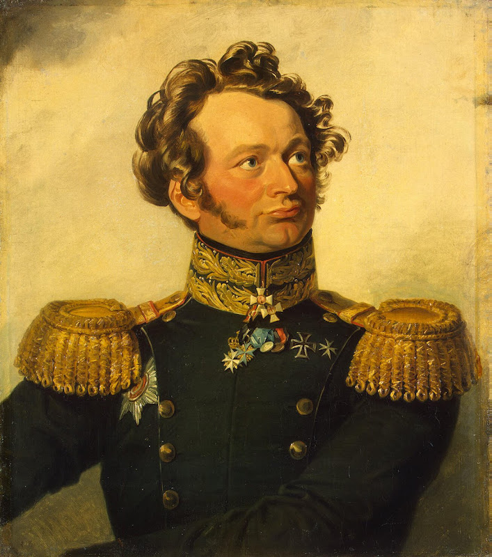 Portrait of Karl I. Bistrom by George Dawe - History, Portrait Paintings from Hermitage Museum