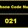 021 - Kode Area Telepon Mana Saja ?