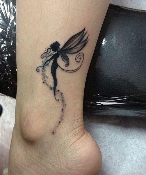 Tatuagens femininas para os tornozelos