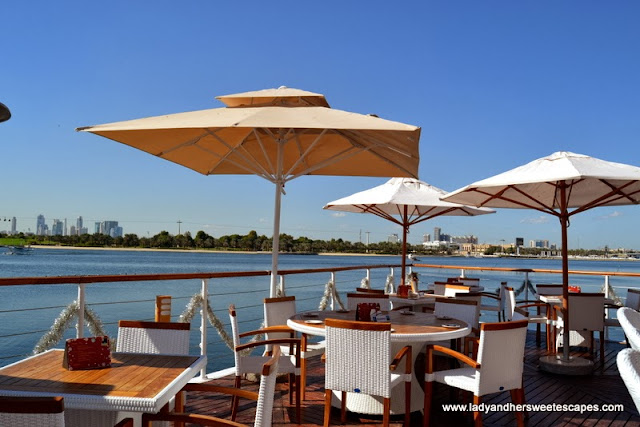 Boardwalk's outdoor seating