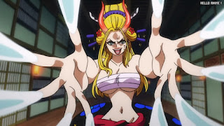 ワンピースアニメ 1043話 ブラックマリア ONE PIECE Episode 1043