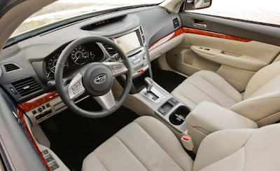 2010 Subaru Outback PZEV Interior