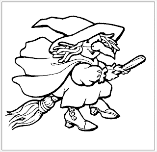 Free Witches Coloring Pages