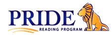 PRIDE Reading Program logo