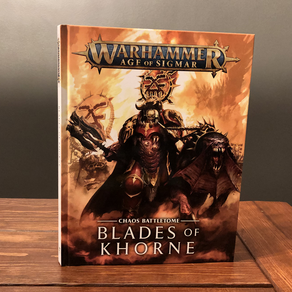 Mox Boarding House  Warhammer AoS - Battletome: Blades of Khorne