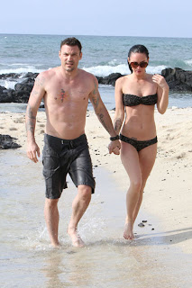 Megan Fox and Brian Austin Green Honeymoon Photos 