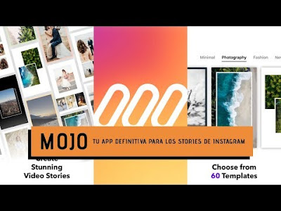 Mojo, de las mejores apps para crear stories para Instagram y Facebook