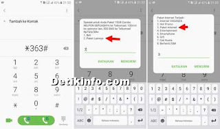 akses *363# beli paket internet Telkomsel