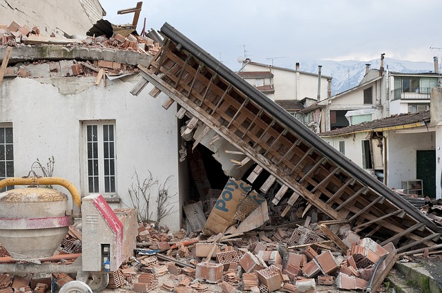 Forças destrutivas de um terremoto