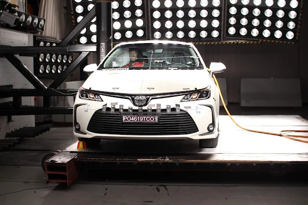 Toyota Corolla 2023 obtém 5 estrelas no Latin NCAP