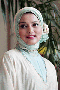 New modern islamic wedding dress