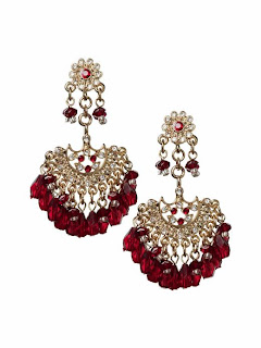 Banana Republic Cabernet Chandelier Earrings