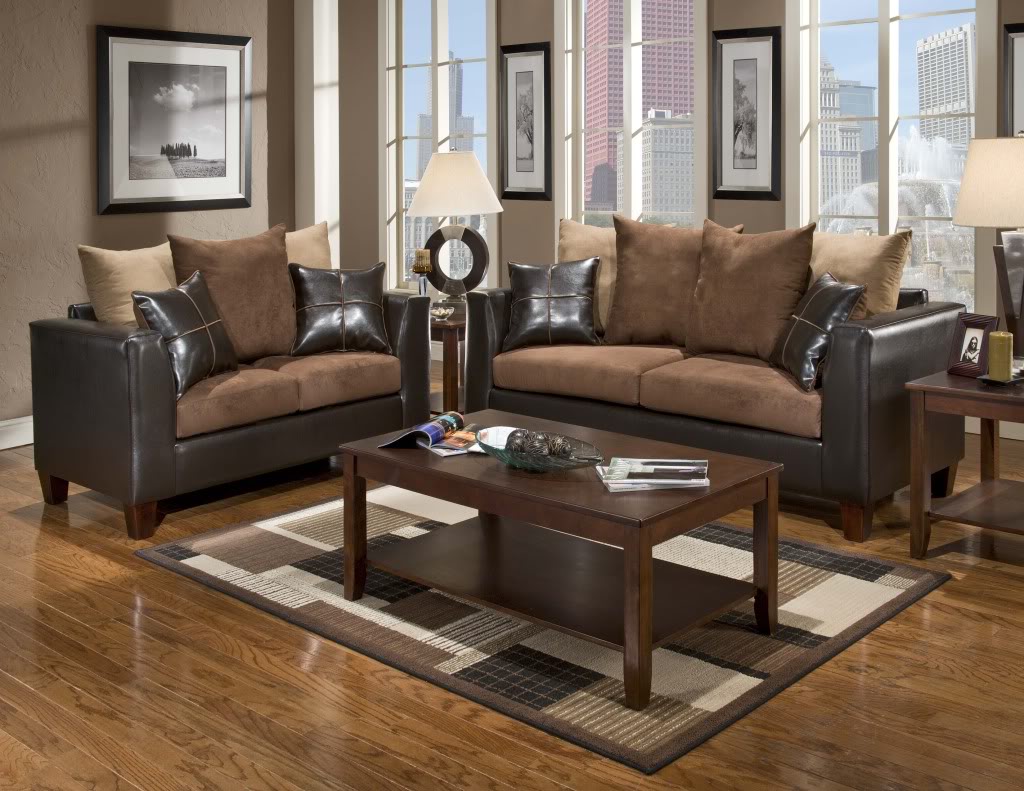 Best colour scheme for living room with dark brown sofa ...