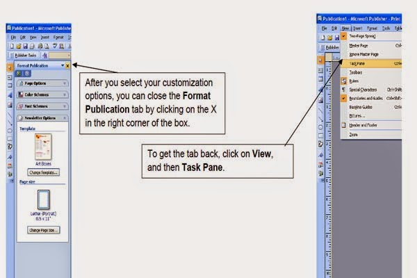 Customizing a publisher template