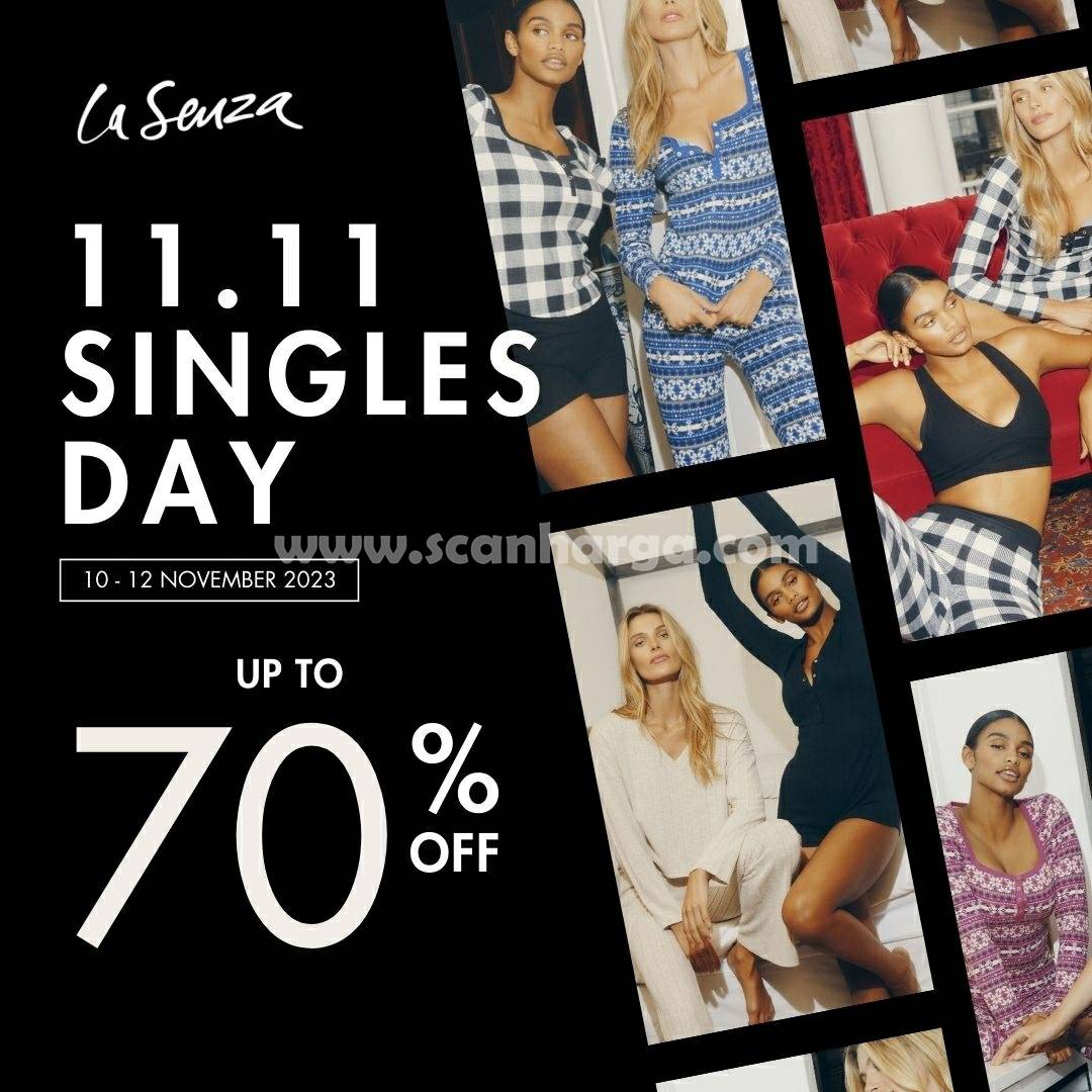 Promo LA SENZA 11.11 Singles Day Discount Up To 70% Off