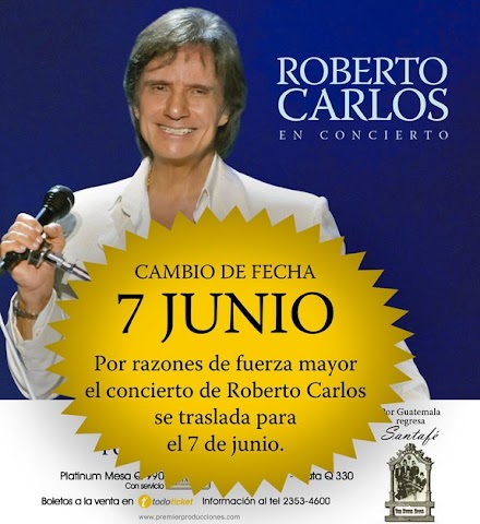 Roberto Carlos en Guatemala