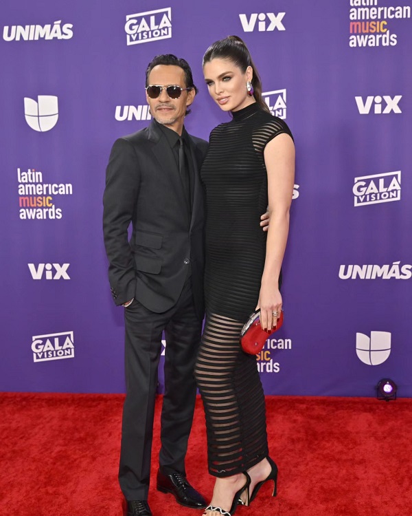 Marc Anthony y Nadia Ferreira