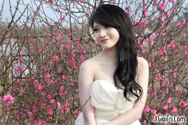 Trang Cherry khoe sắc cùng xuân