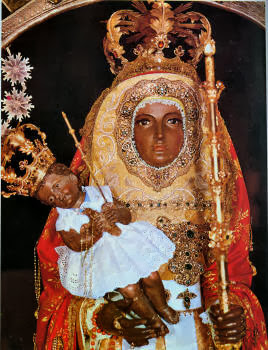 Fotografia de la Imagen de la Virgen Candelaria de Tenerife