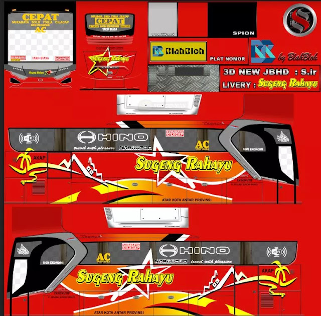 Livery Bussid HD Terbaru Jernih