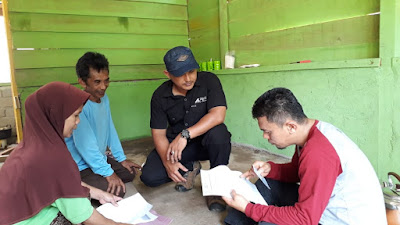 KPU Sijunjung Data Warga Transmigrasi di Padang Tarok
