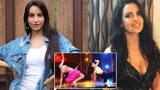 Nora Fatehi and Natasa Stankovic dance fight over Saki Saki Song Video Viral