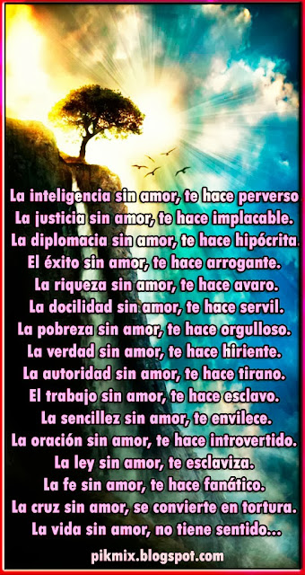 Reflexiones ~ Falta de amor ~ La vida sin amor