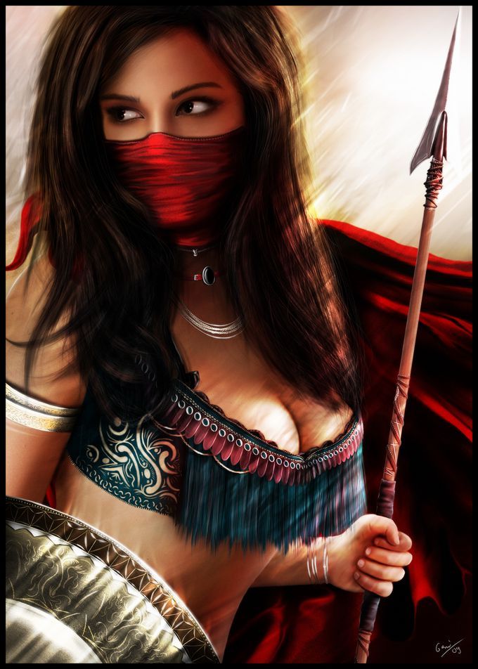 Warrior Women fantasy art part 2