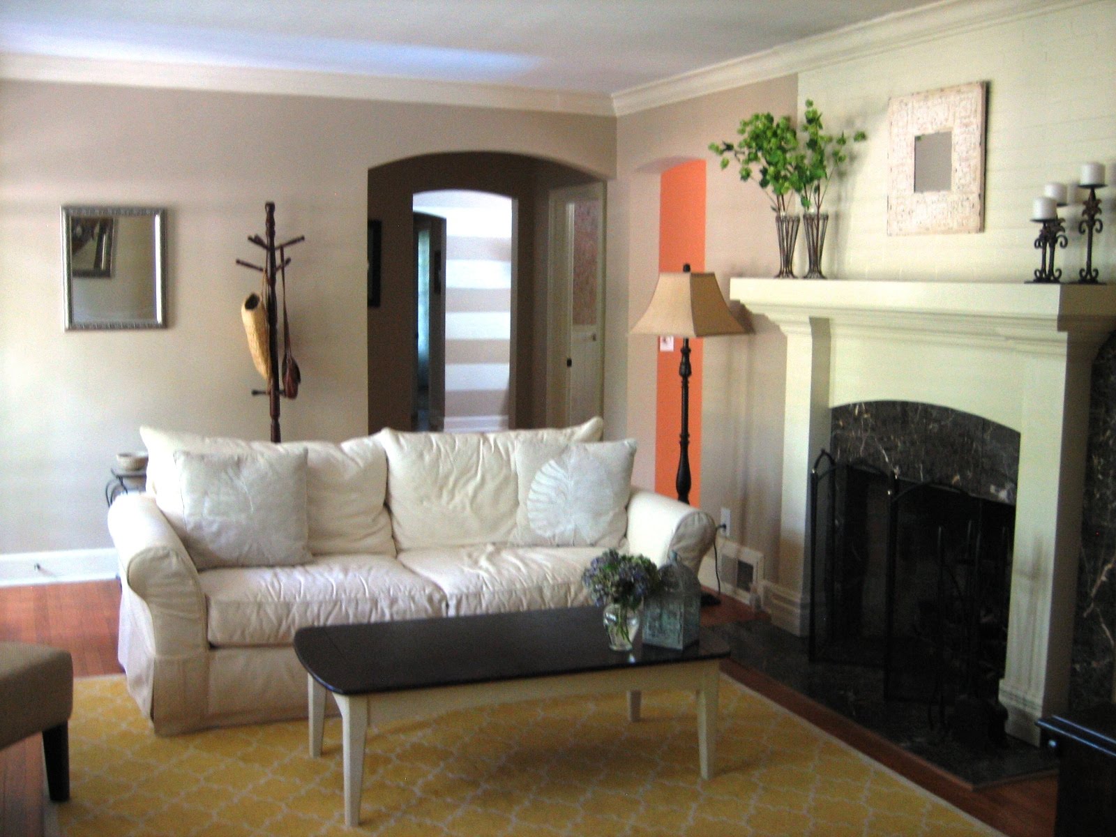 Yellow Living Room Paint Color Ideas