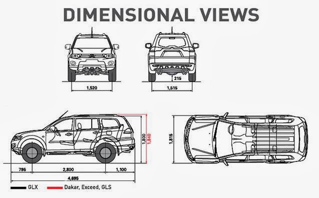 Spesifikasi Mitsubishi Pajero Sport