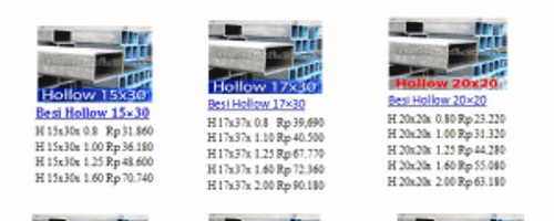 iHARGAi iBESIi HOLLOW PT ILHAM BAJA NUSANTARA iHARGAi iBESIi HOLLOW PT ILHAM BAJA NUSANTARA