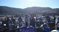 Staging for the POW-MIA Recognition Ride