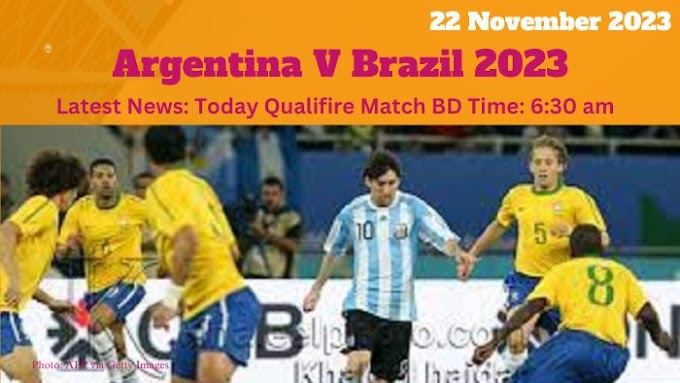Brazil vs Argentina | World Cup Football | Live Match