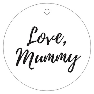 Free Printable Love, Mummy Gift Tag