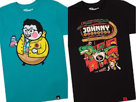 Johnny Cupcakes x Jurassic World T-Shirt Collection - “Big Kid Nerdy” & “Dinersaur” T-Shirts