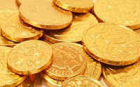 gold coins for diwali