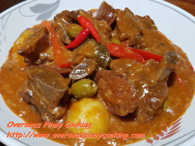 Beef Ribs Kaldereta