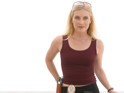 Emily Procter Hollywood Model Wallpaper