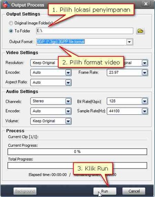 convert video FLV ke 3GP