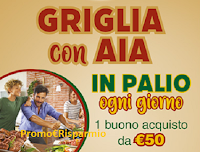 Logo Concorso ''Griglia con AIA'' e vinci buoni spesa da 50€